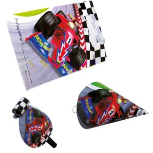 Sachet go˚ter voiture - 4 chapeaux, 4 sans gÍnes et 4 sachets plastique