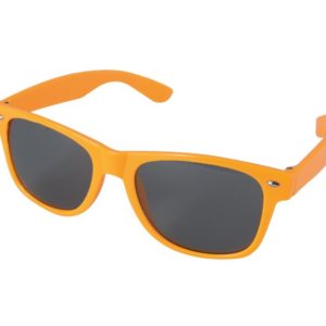 Lunettes plastique - orange fluo