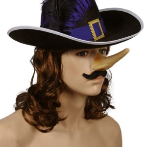 Nez souple de Cyrano avec Èlastique