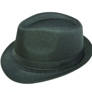 Chapeau tissu adulte - Borsalino - noir