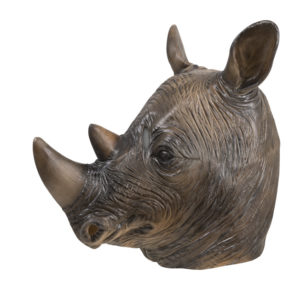 Masque adulte latex intÈgral rhinocÈros