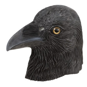 Masque adulte latex intÈgral corbeau