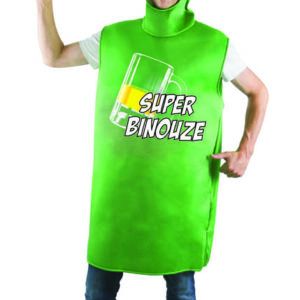 Costume adulte super binouze - taille unique