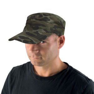 Casquette de militaire adulte (taille ajustable)