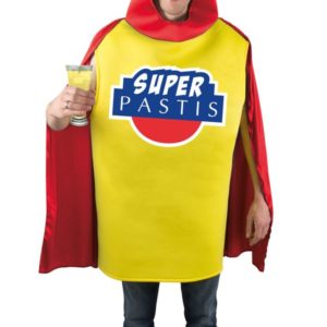 Costume adulte super pastis - taille unique