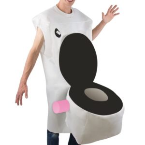 Costume adulte toilettes - taille unique