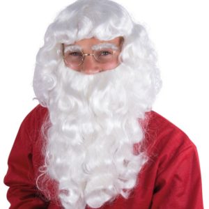 Perruque et barbe de PËre NoÎl