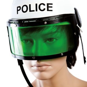 Casque de policier adulte