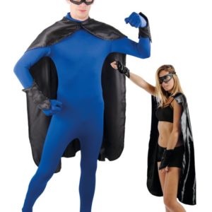 Costume adulte super hÈros - noir - taille unique