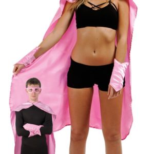 Costume adulte super hÈros - rose - taille unique
