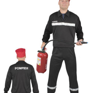 Costume adulte pompier - taille unique