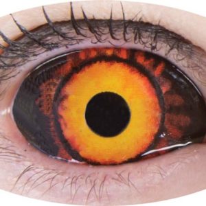 Lentilles de contact fantaisie - "sclera" dÈmon - la paire - PRIX NET