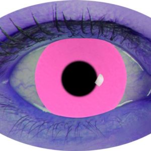 Lentilles de contact fantaisie - UV rose - la paire - PRIX NET