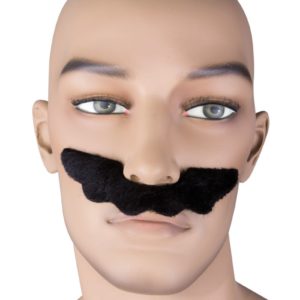 Moustache plombier - noir