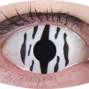 Lentilles de contact fantaisie - zËbre - la paire - PRIX NET