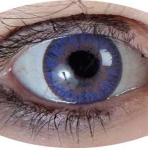 Lentilles de contact fantaisie - iris violet - la paire - PRIX NET