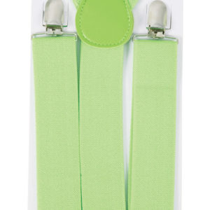 Bretelles - largeur 3.5 cm - vert fluo