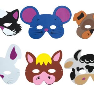 Loup enfant EVA animaux domestiques - 6 modËles assortis
