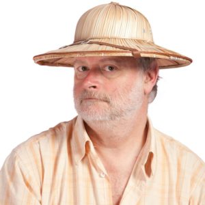 Chapeau paille colonial adulte