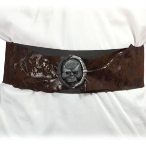 Ceinture de pirate avec tÍte de mort