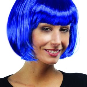 Perruque CABARET - bleu