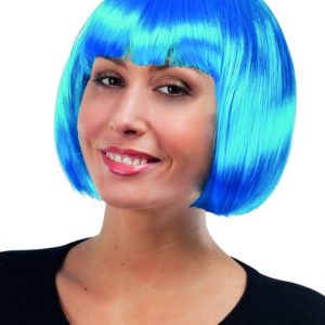Perruque CABARET - turquoise