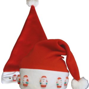 Bonnet de PËre NoÎl lumineux PËres NoÎl (piles incluses)