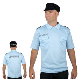 Costume adulte gendarme - taille unique