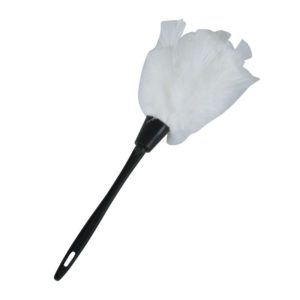 Plumeau de soubrette - longueur 35 cm - blanc