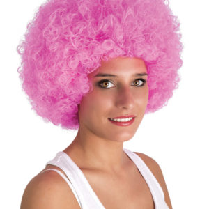 Perruque WILLY - afro - rose
