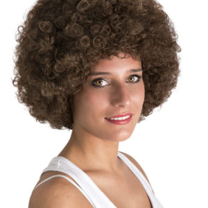 Perruque WILLY - afro - marron