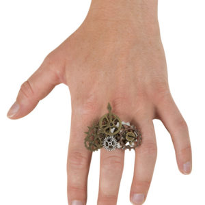 Bague steampunk