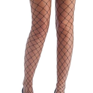 Collant rÈsille - grosses mailles - noir