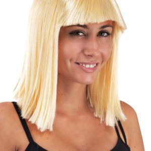 Perruque STAR - carrÈ - blond
