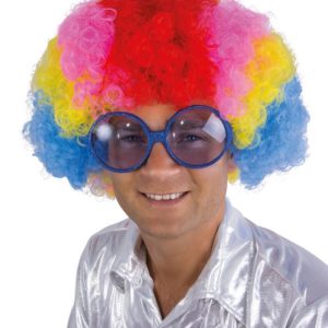 Perruque WILLY - afro -  multicolore