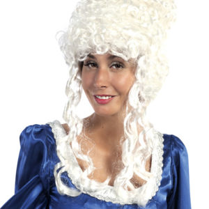 Perruque marquise "haute" - blanc