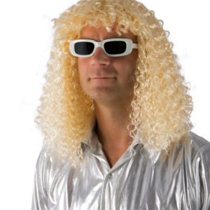 Perruque MICHEL - longue frisÈe - blond