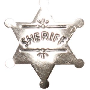 Etoile de shÈrif - mÈtal