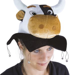 Chapeau velours tÍte de vache adulte