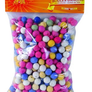 Boules dancing multicolores - sachet de 500