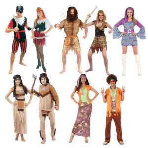 Costume adulte - 9 modËles - taille unique  - Vendu au colis de 36
