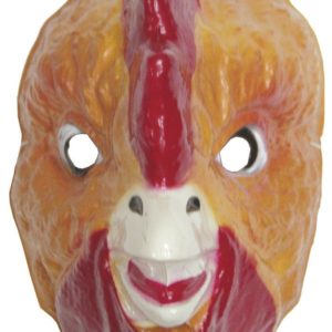 Masque enfant PVC - coq