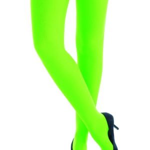 Collant opaque - fluo - vert