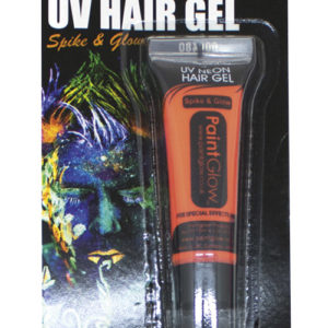 Gel cheveux UV - blister - 10 ml - orange fluo