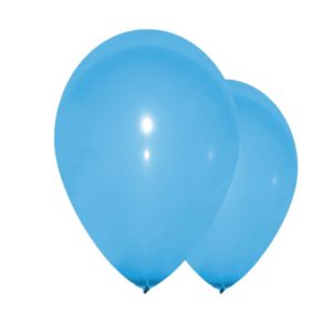 Ballon 10" - sachet de 10 - bleu clair