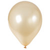 Ballon 10" - sachet de 10 - mÈtallisÈ or