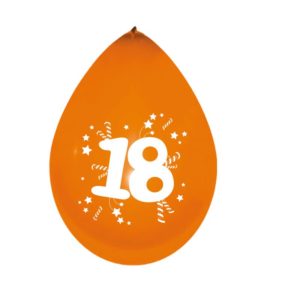 Ballon 10" - sachet de 10 - 18 - couleurs assorties