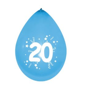 Ballon 10" - sachet de 10 - 20 - couleurs assorties