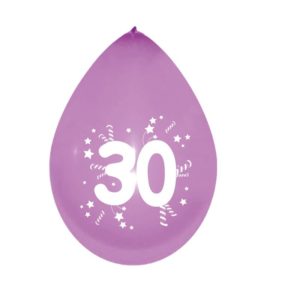Ballon 10" - sachet de 10 - 30 - couleurs assorties