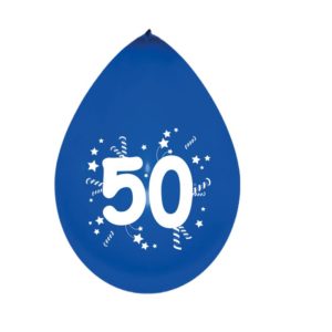 Ballon 10" - sachet de 10 - 50 - couleurs assorties